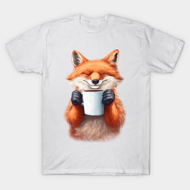 Good morning, fox T-Shirt by Creativa Land